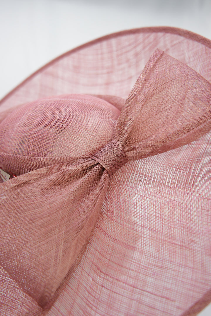 Fascinator "große Schleife"rosa