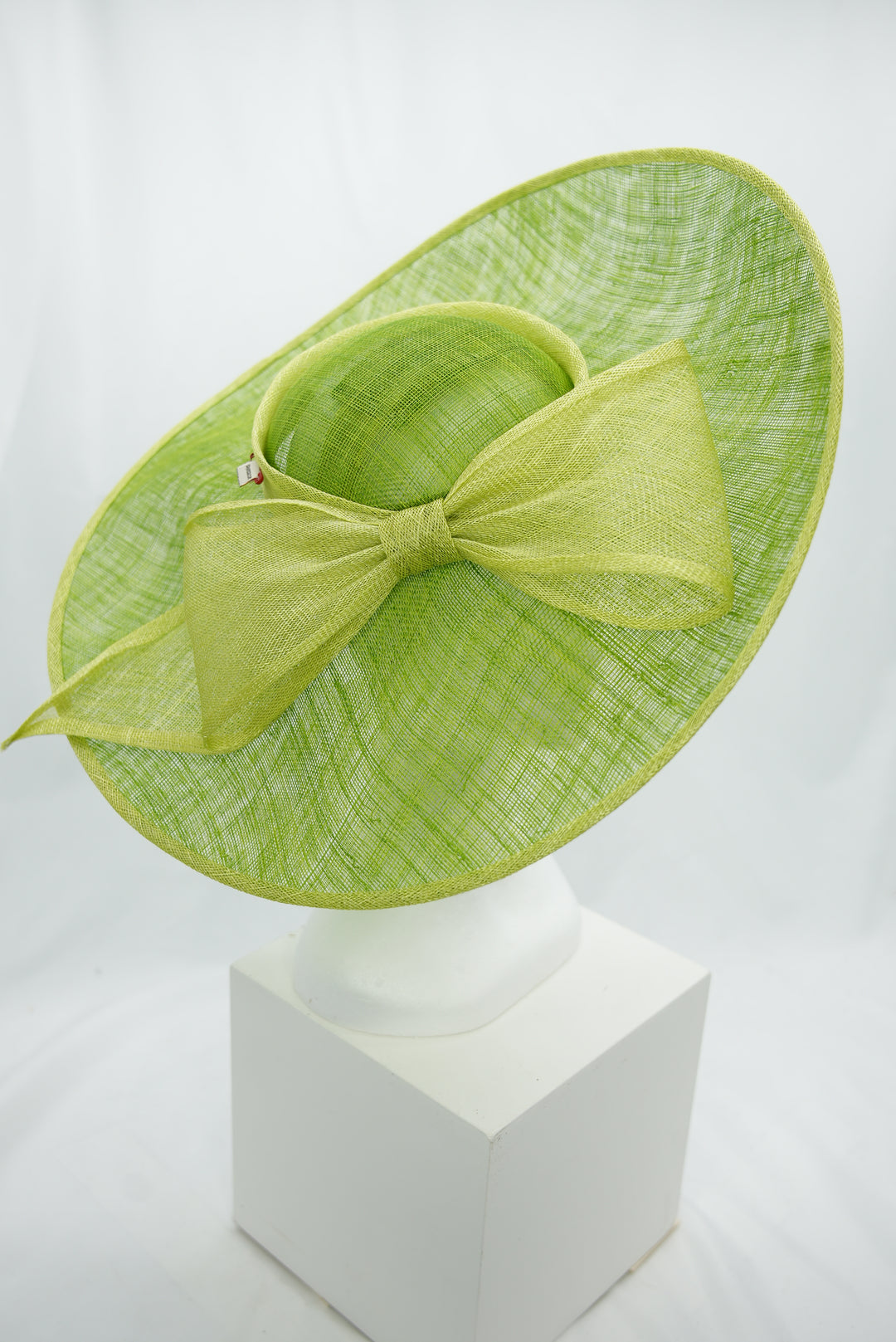 Fascinator "große Schleife" grün