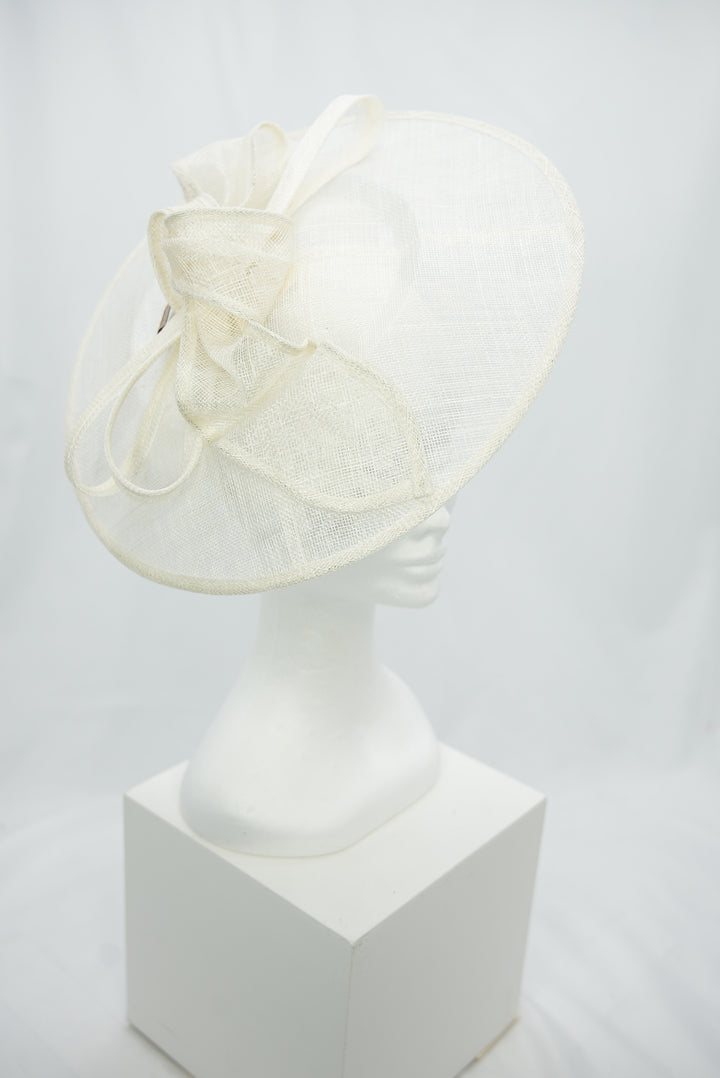 Fascinator "delight" weiß