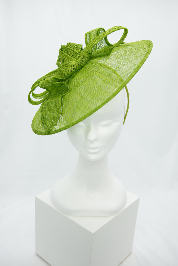Fascinator "delight" grün