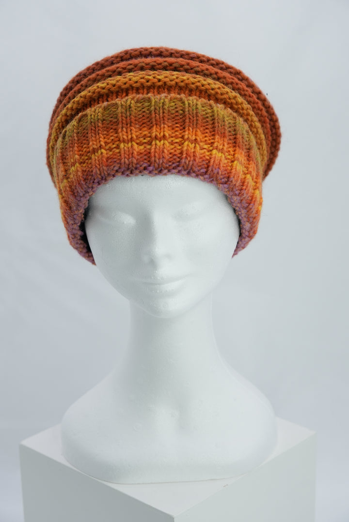 Beanie "orange/mehrfarbig"