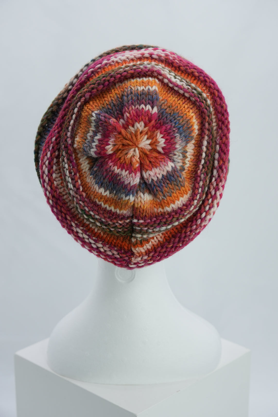 Beanie "orange/pink/grün"