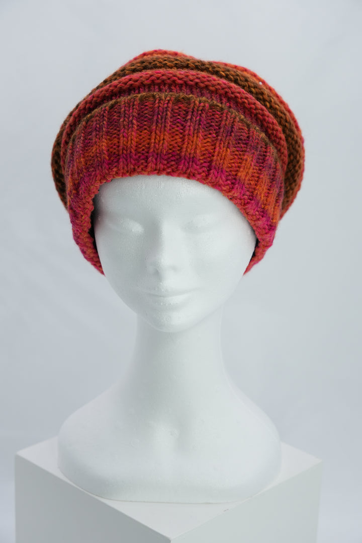 Beanie "rot/orange"