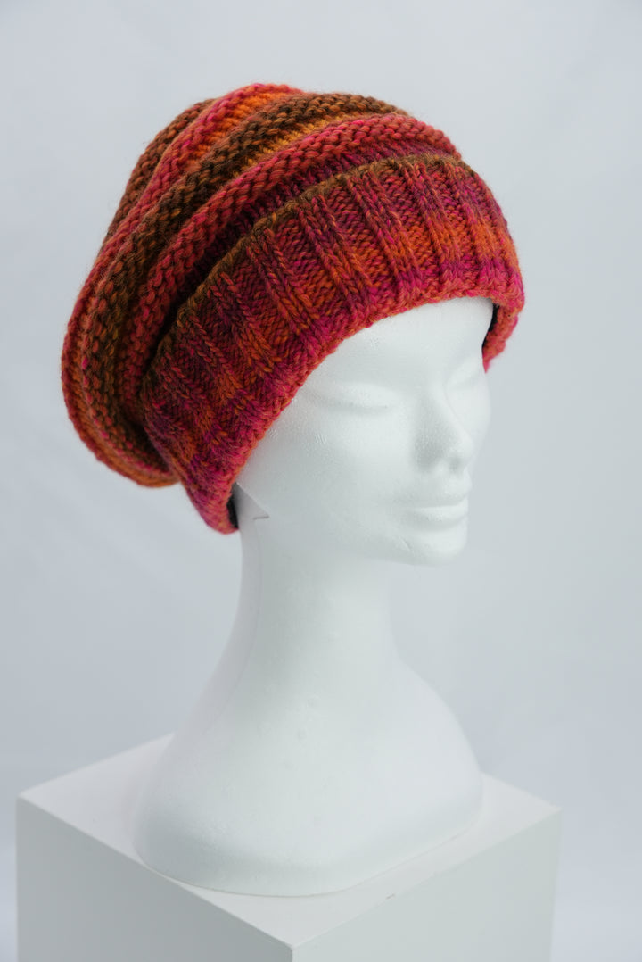 Beanie "rot/orange"