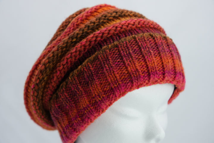 Beanie "rot/orange"