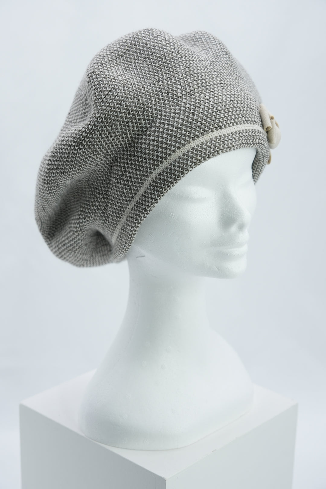 Baskenmütze "sweet grey"