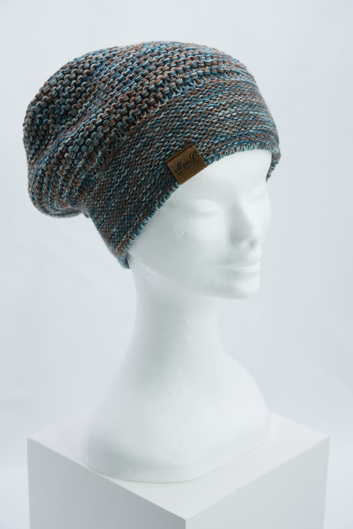 Beanie "blau mix"