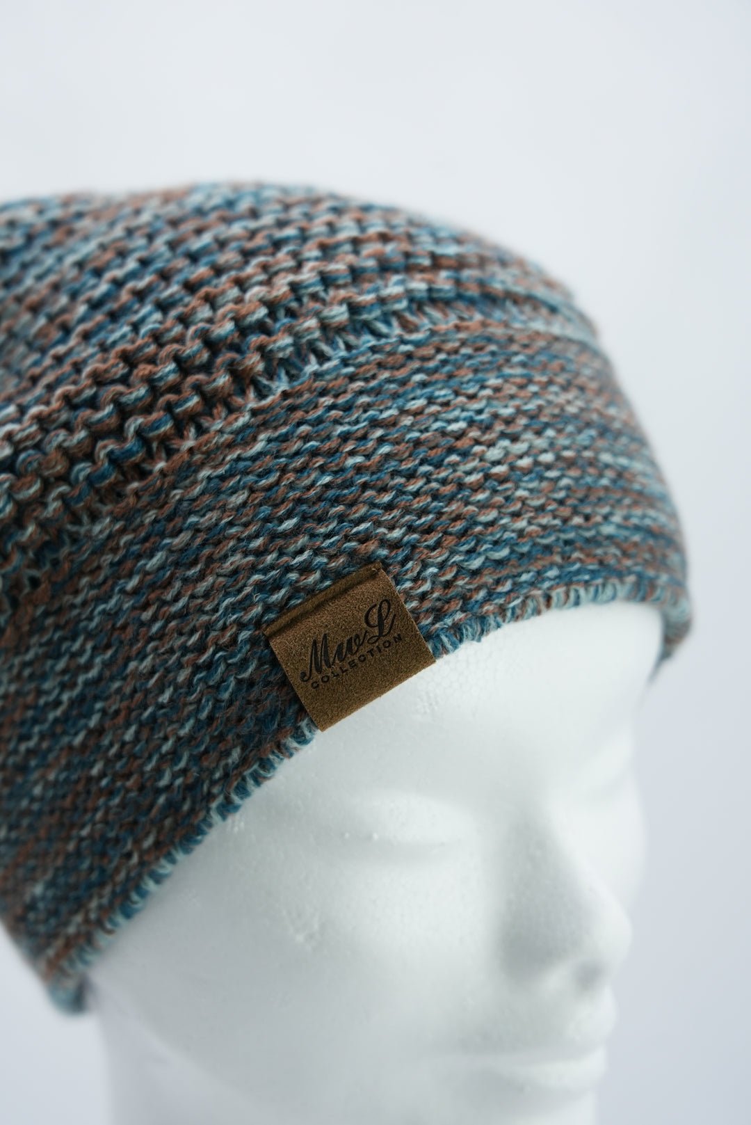 Beanie "blau mix"