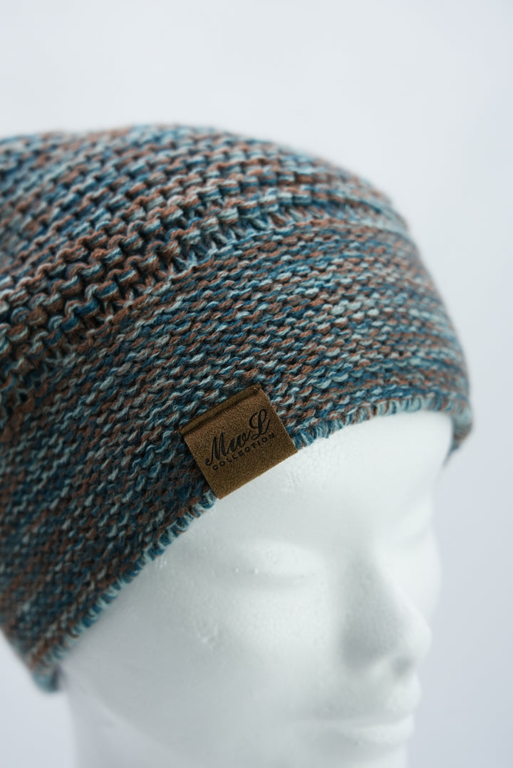 Beanie "blau mix"