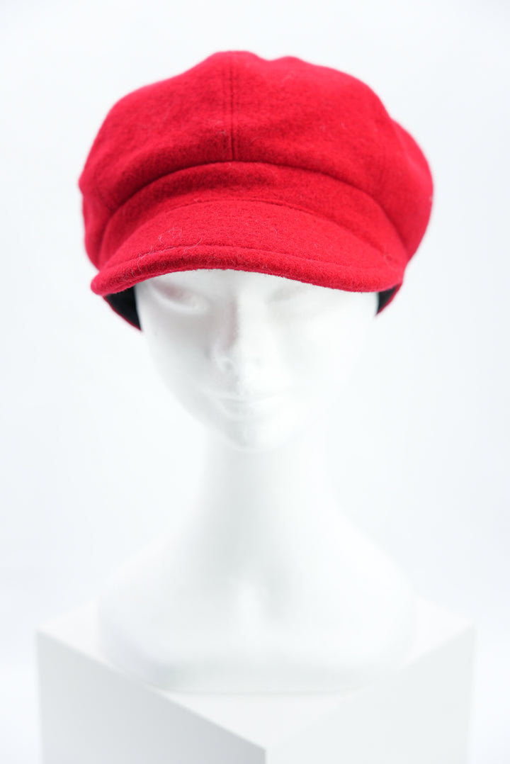Schildkappe "Wolle rot"