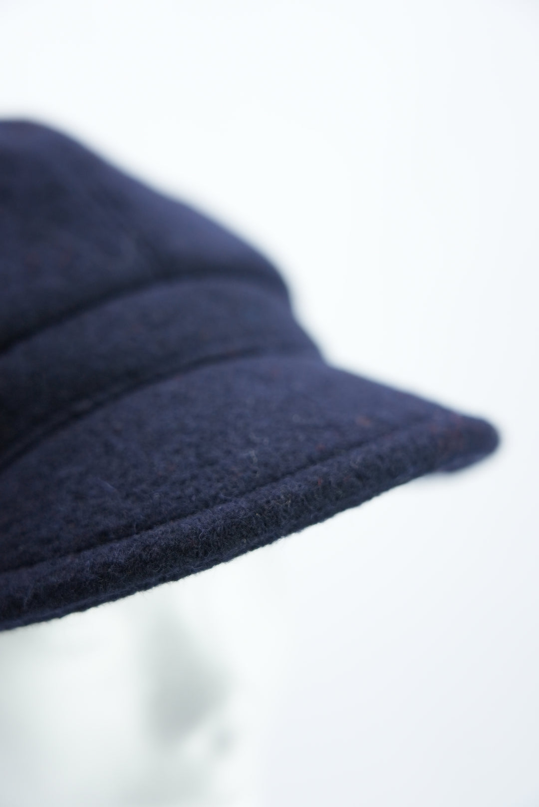 Schildkappe "Wolle navy"