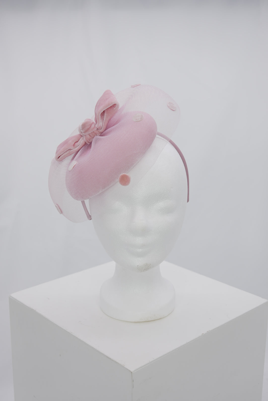 Fascinator "rosa"