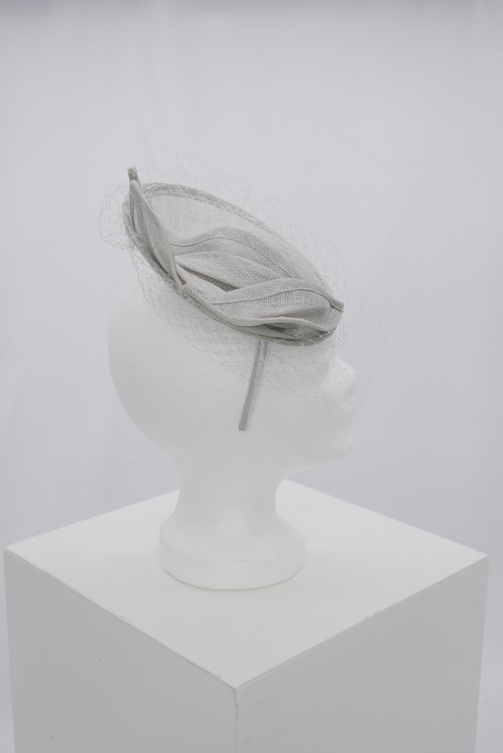 Fascinator "grey"