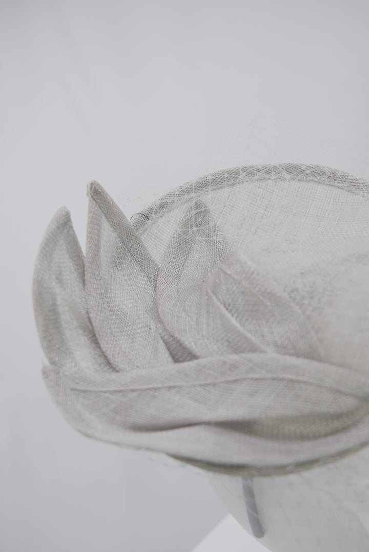 Fascinator "grey"