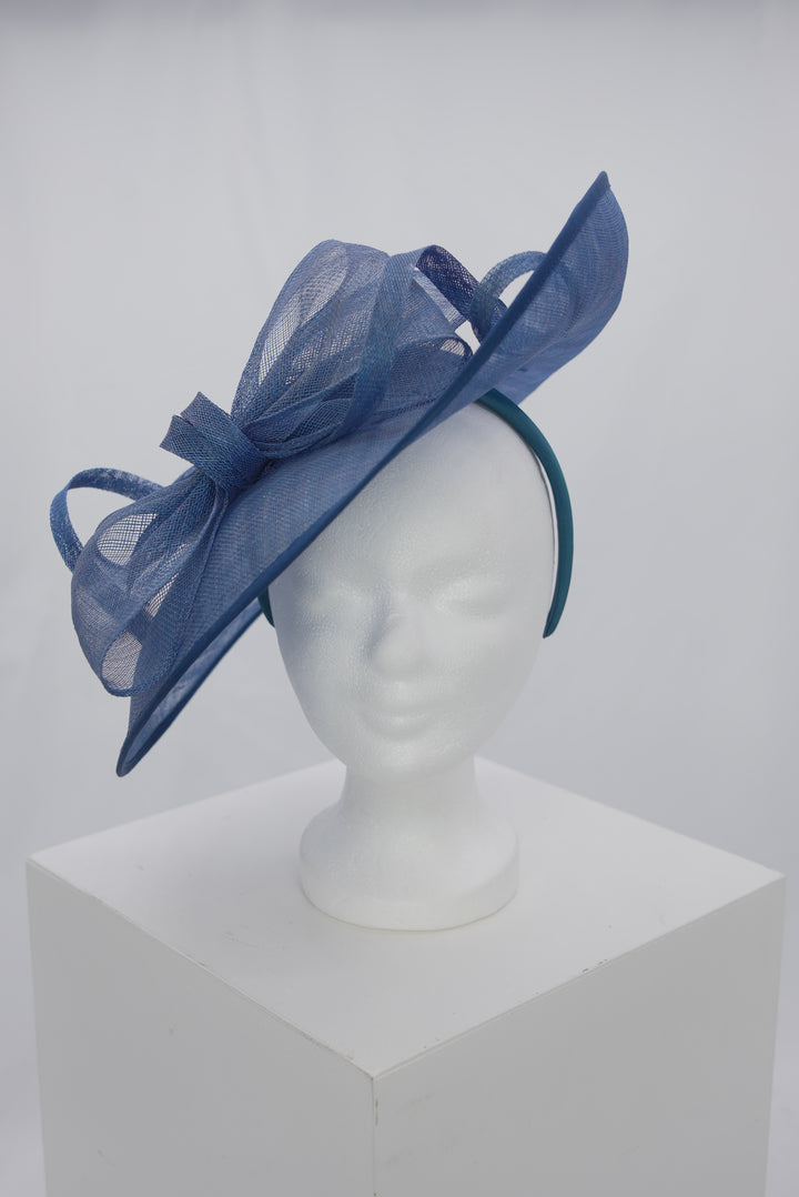 Fascinator blau