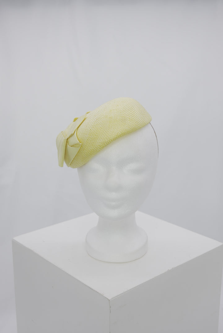 Fascinator "gelb"