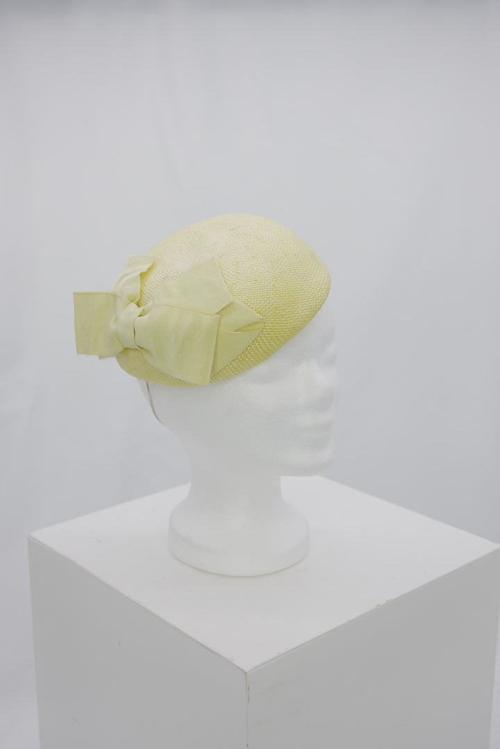 Fascinator "gelb"