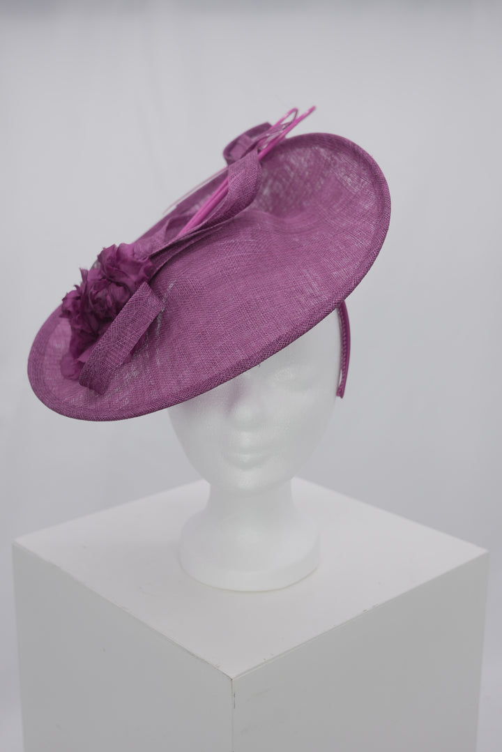 Fascinator "lila"