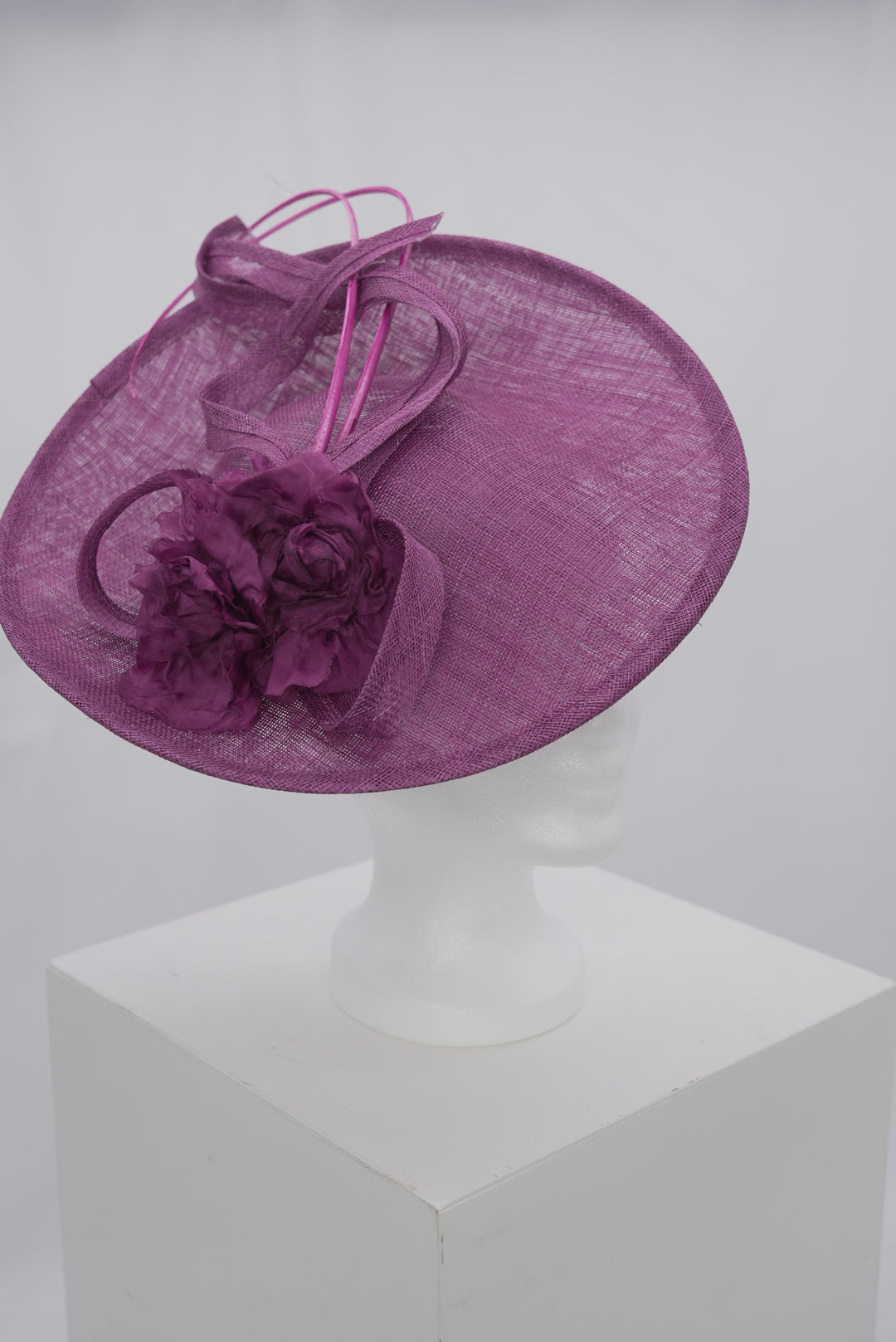 Fascinator "lila"