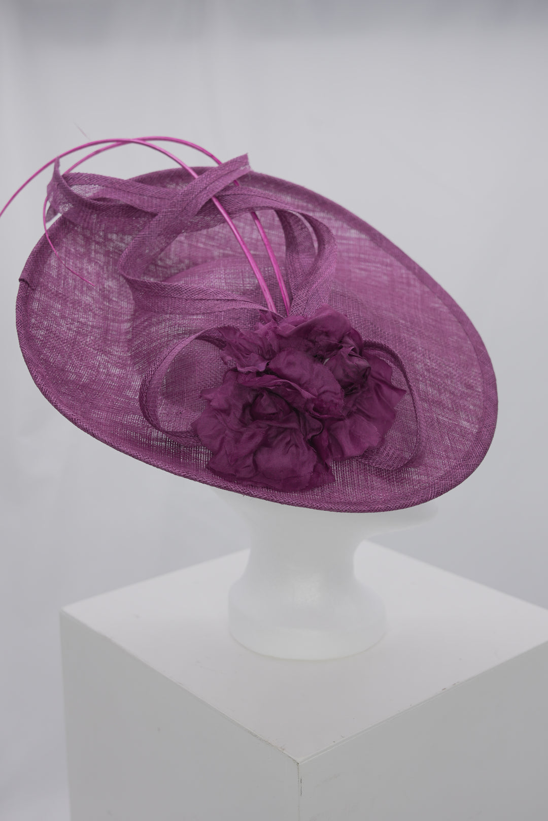 Fascinator "lila"