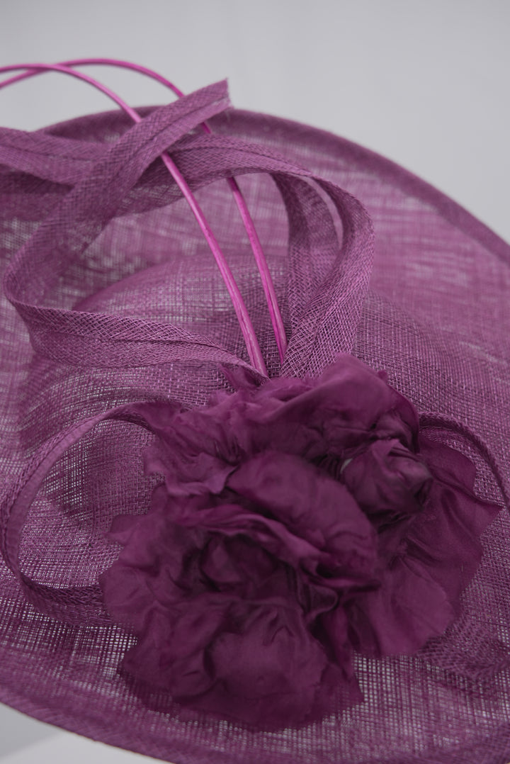 Fascinator "lila"