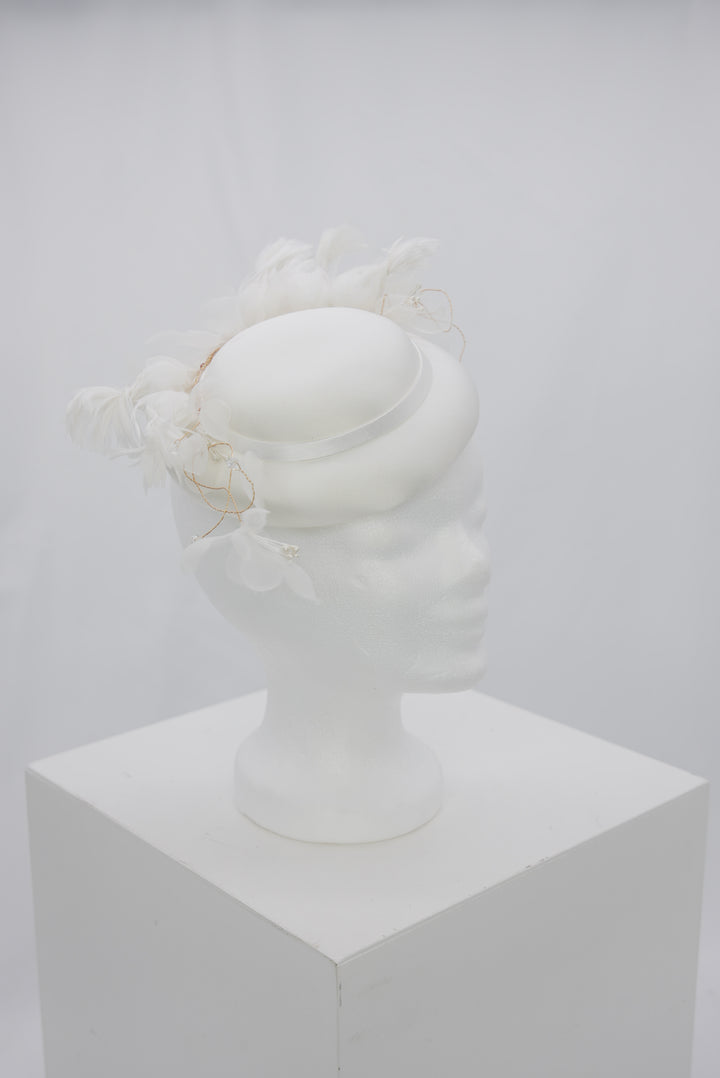 Fascinator "white"