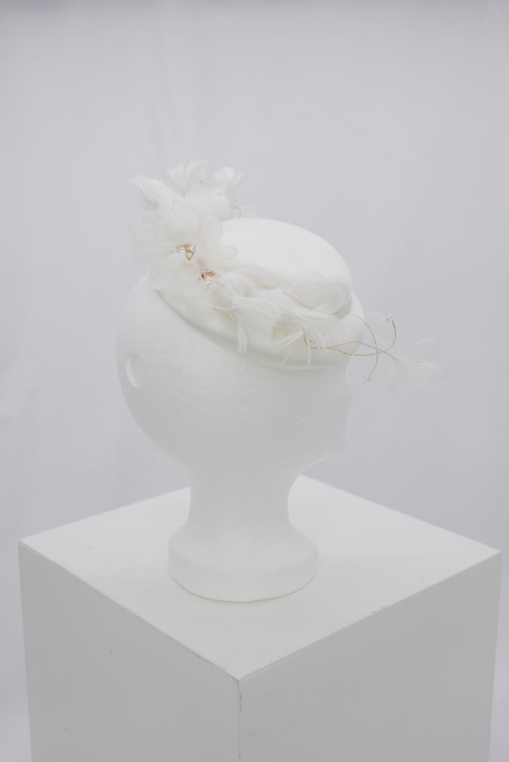 Fascinator "white"