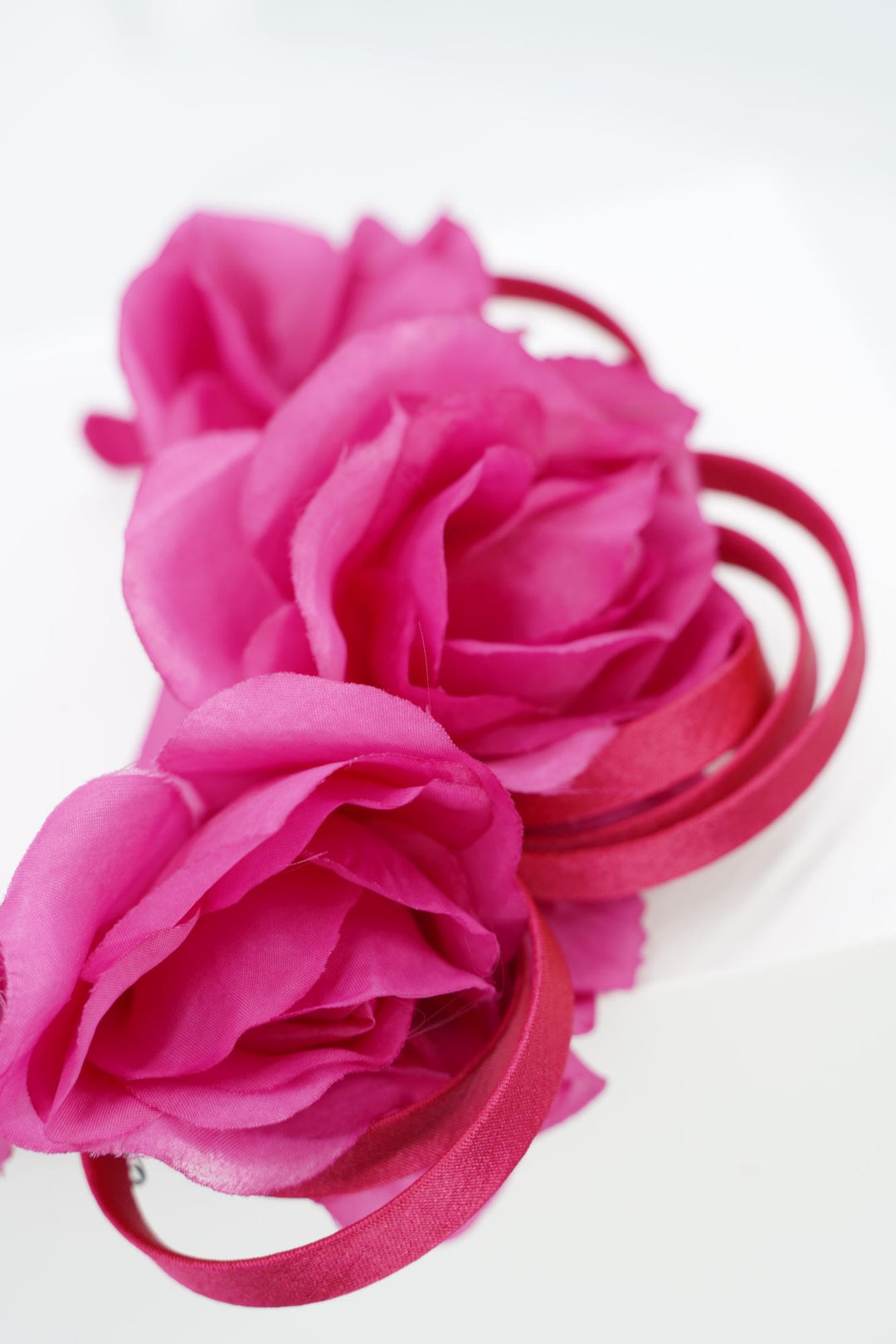 Fascinator "flowerpower" pink