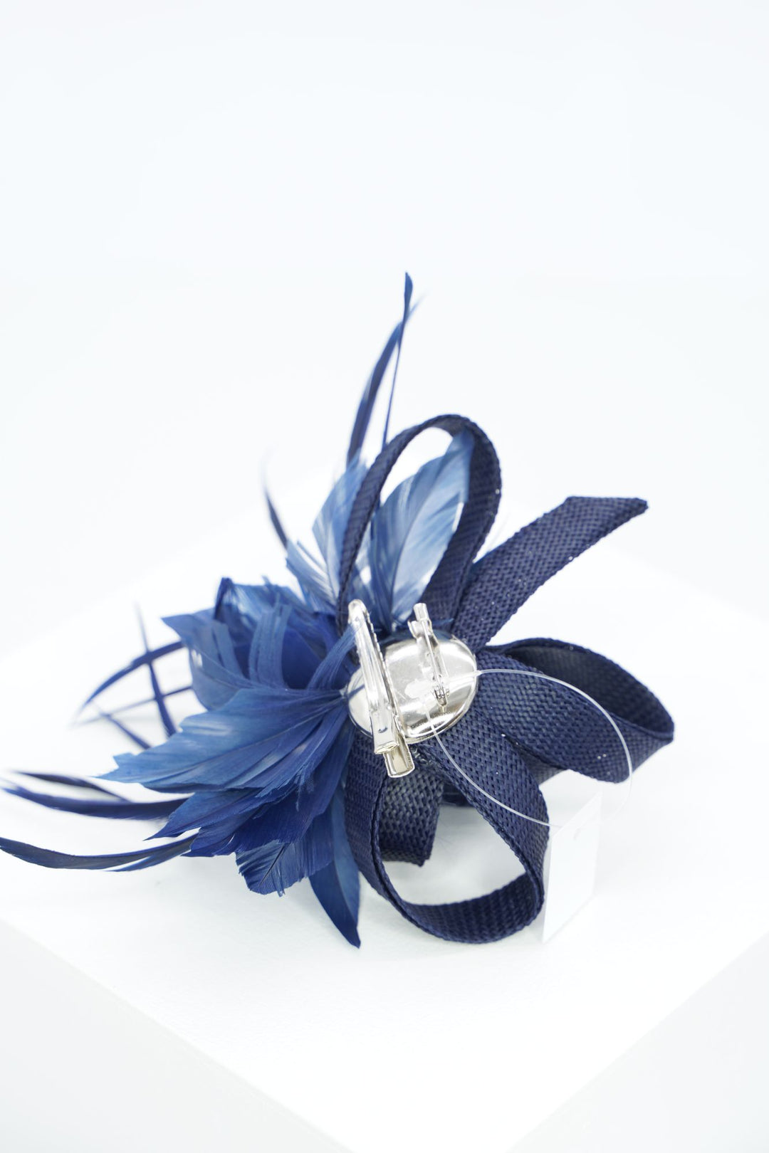 Fascinator "flames" nachtblau