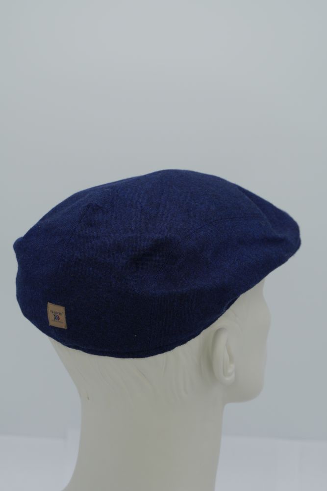 Herrenkappe “snap cap“ dunkelblau