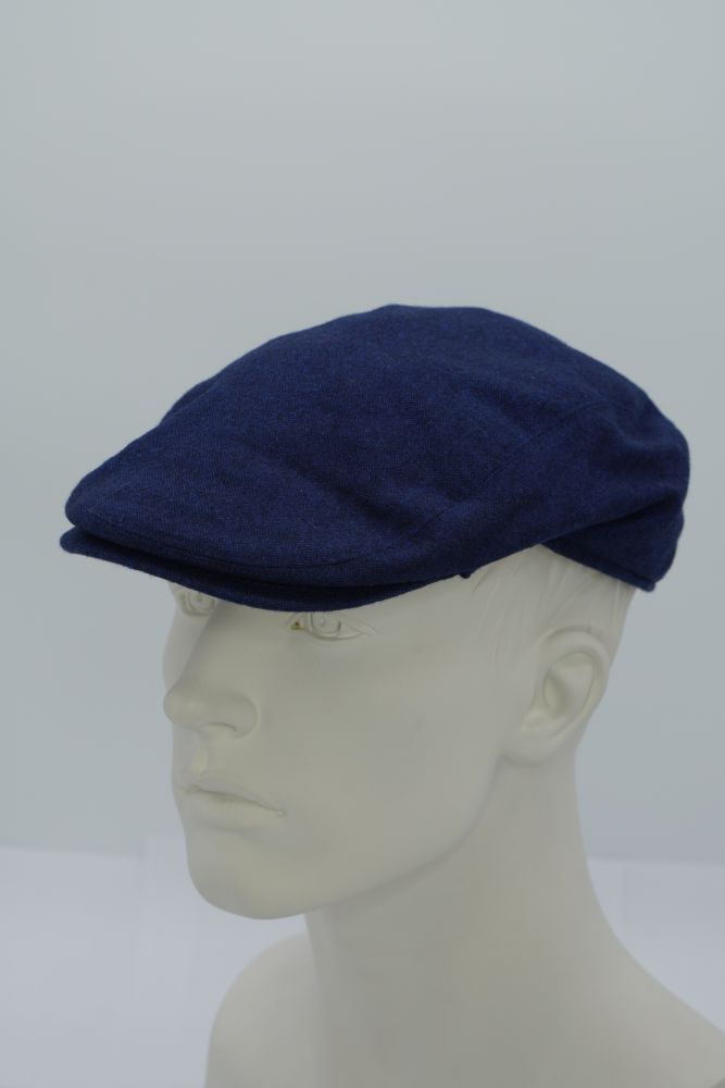 Herrenkappe “snap cap“ dunkelblau