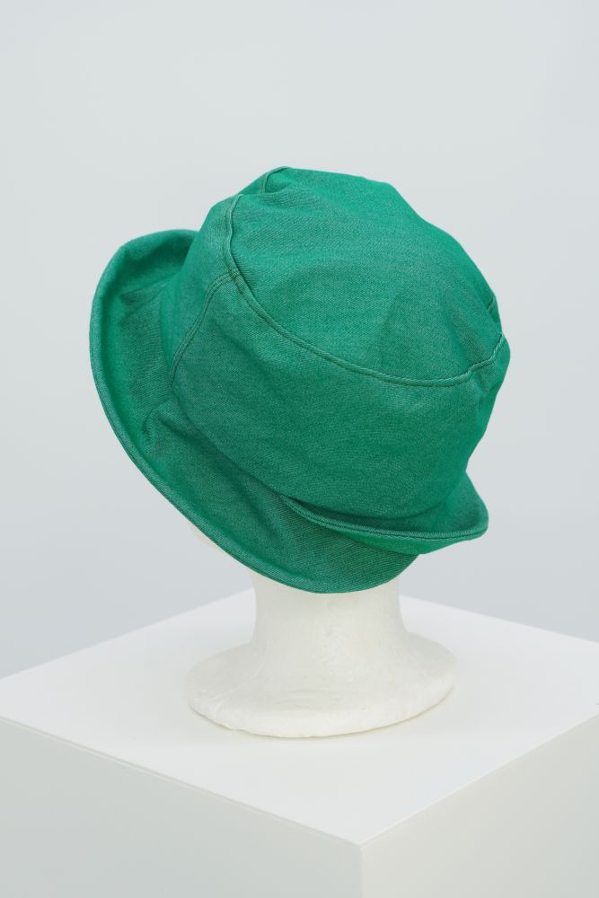 Capriohut “wrinkle “ grün