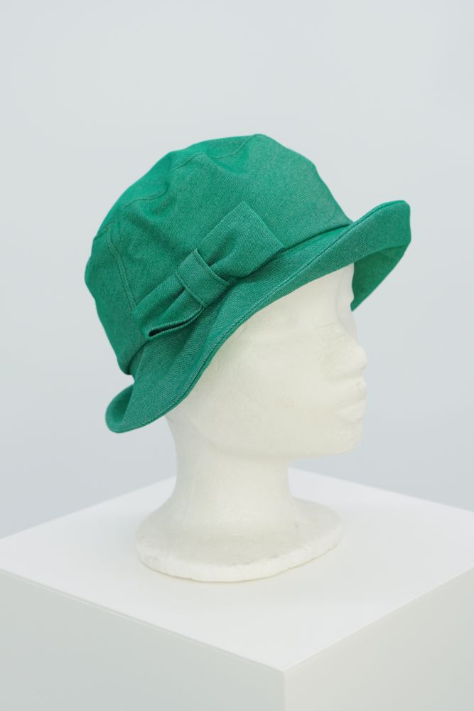 Capriohut “wrinkle “ grün