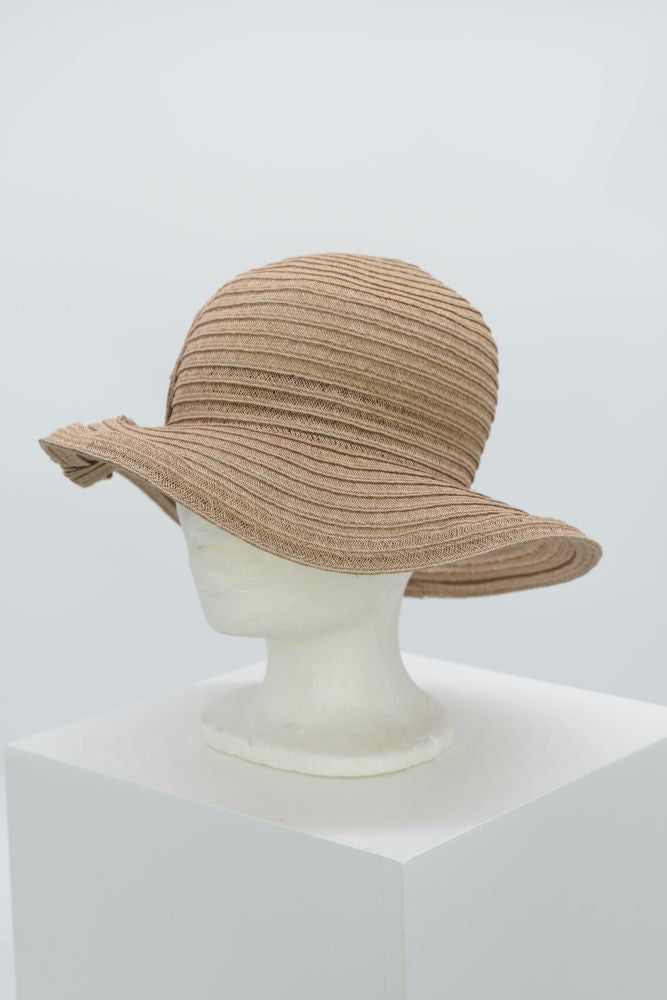 Strohhut “tressé“ beige