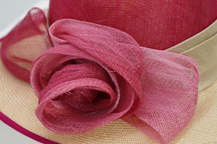 Modellhut “lilou“ pink-beige